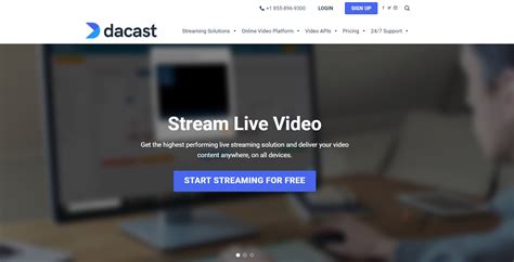 live streaming platforms dacast